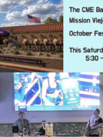 The CME Band Mission Viejo Elks Lodge Saturday October 17th  5:30-9 pm